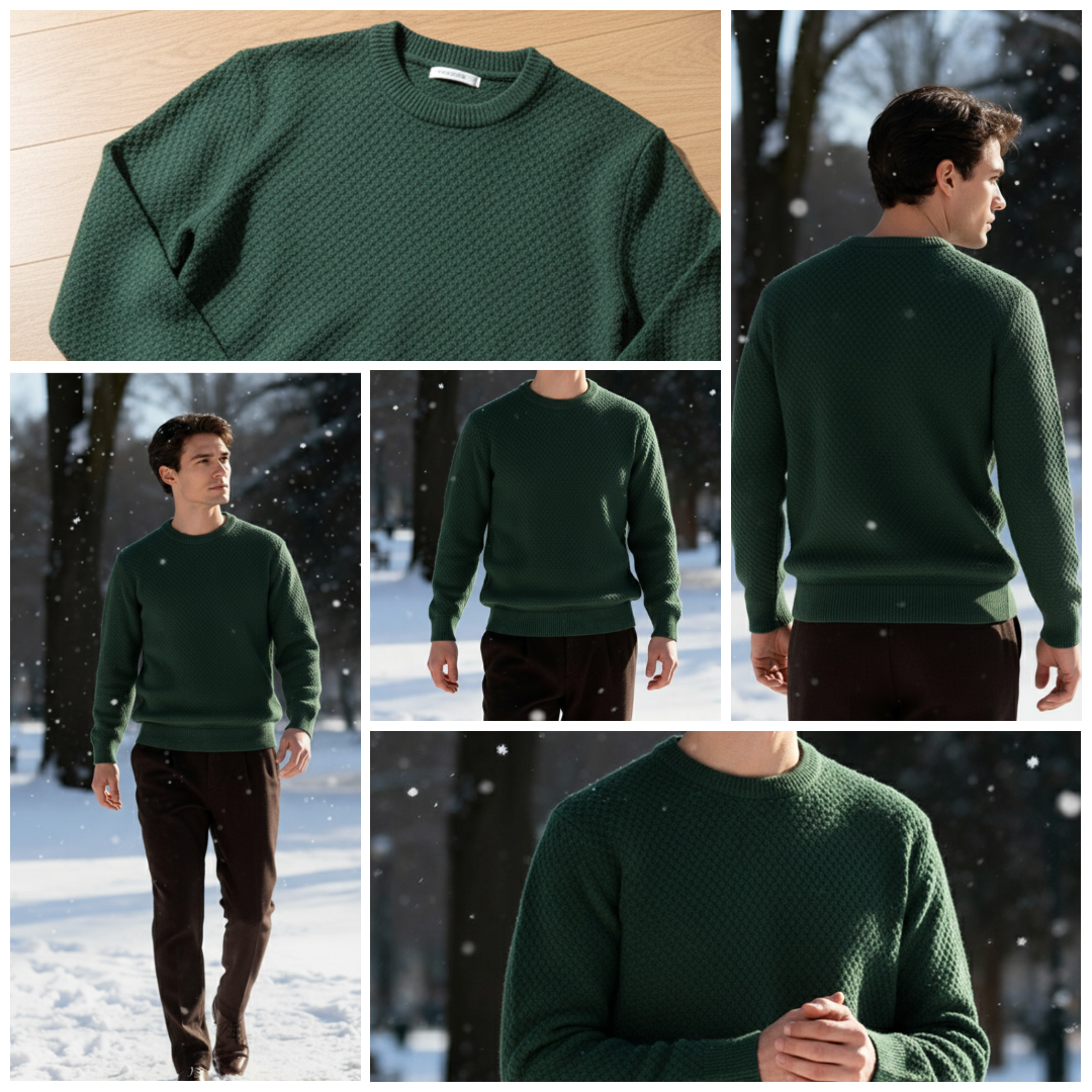 Strick-Sweatshirt-Kollektion